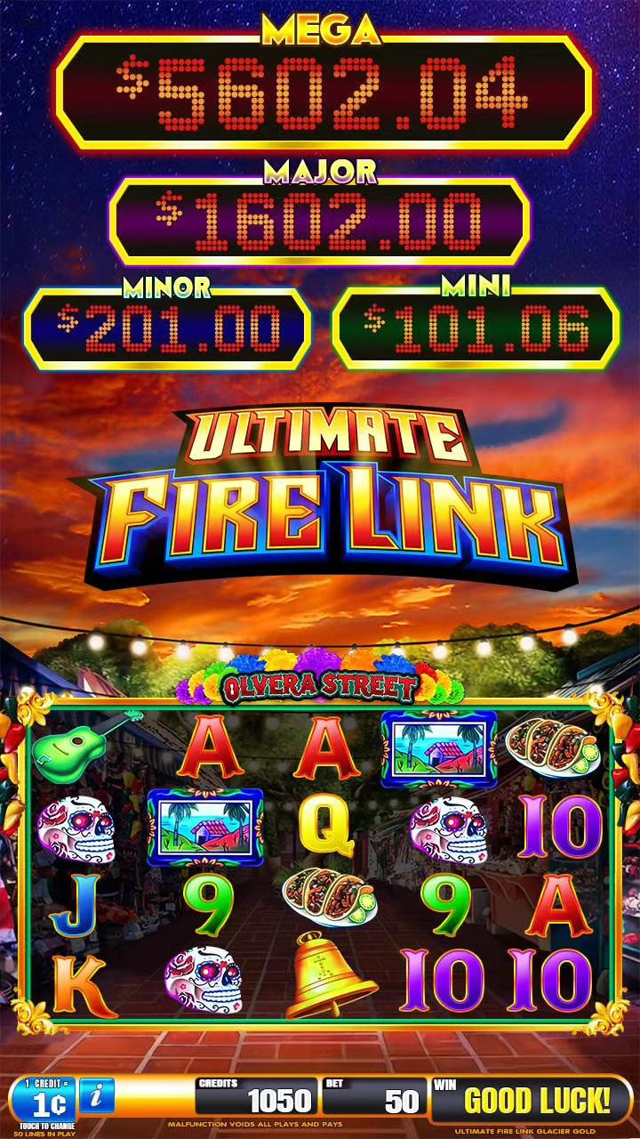 Hot Game Fire Link Amusement Arcade Slot Video Game Machine