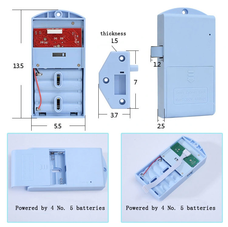 Wholesale Customize Logo Digital Safe RFID Card Lockers Lock for Sauna Cabinet