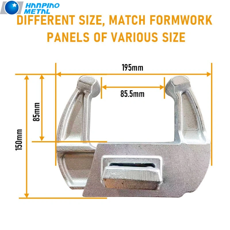 Hnapiao Factory Formwork Adjustable Column Clamp Formwork Lock