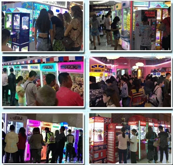 Super Quality Medium Claw Arcade Toy Crane Vending Game Machine