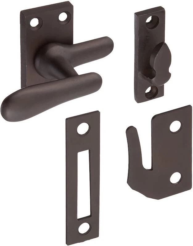 Black Zinc Alloy Window Lock Casement Window Cam Handle Lock