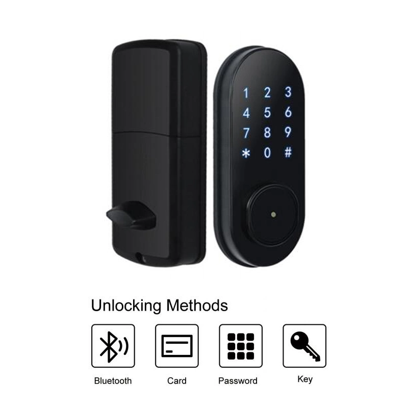 Adjustable 60/70mm Deadbolt Mortise Bluetooth Smart Lock