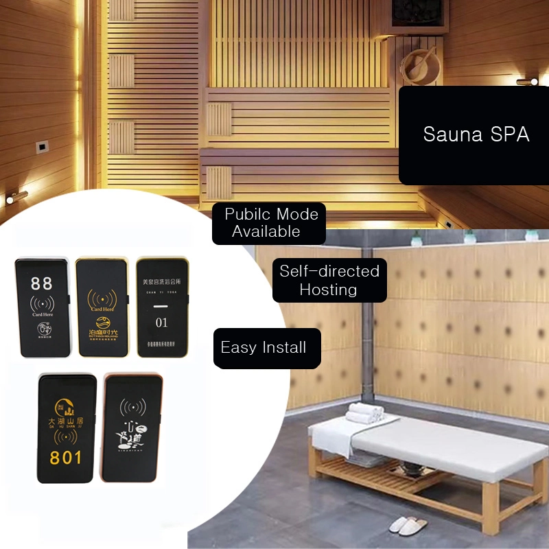 Gym SPA Magnetic RFID Electronic Cabinet Door Lock with Bracelet Master Card Key