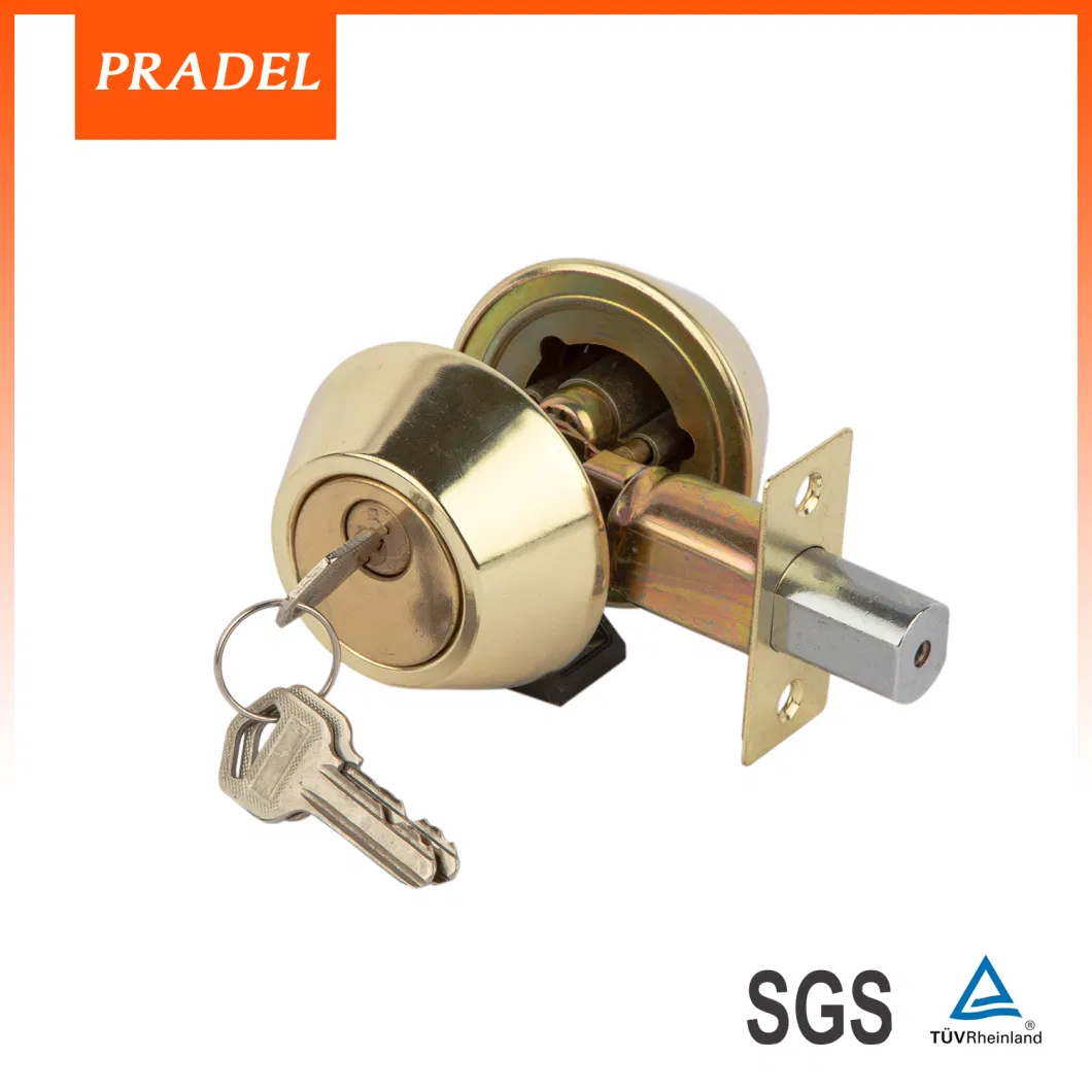 Door Handle Lever Lock Door Handle Set Round Knob Lock Double Cylinder Deadbolt Door Lock