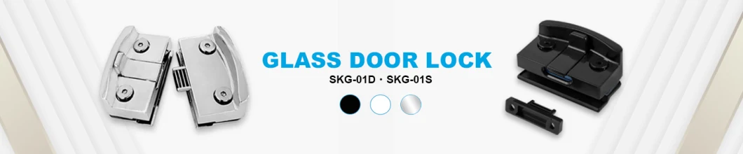 Keyi Metal Kg-07D Glass to Glass Door Lock with Double Door Single Twist