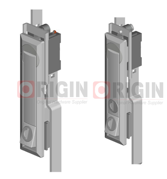 Ms731 Flush Multipoint Swing Handle Rod Control Cabinet Lock