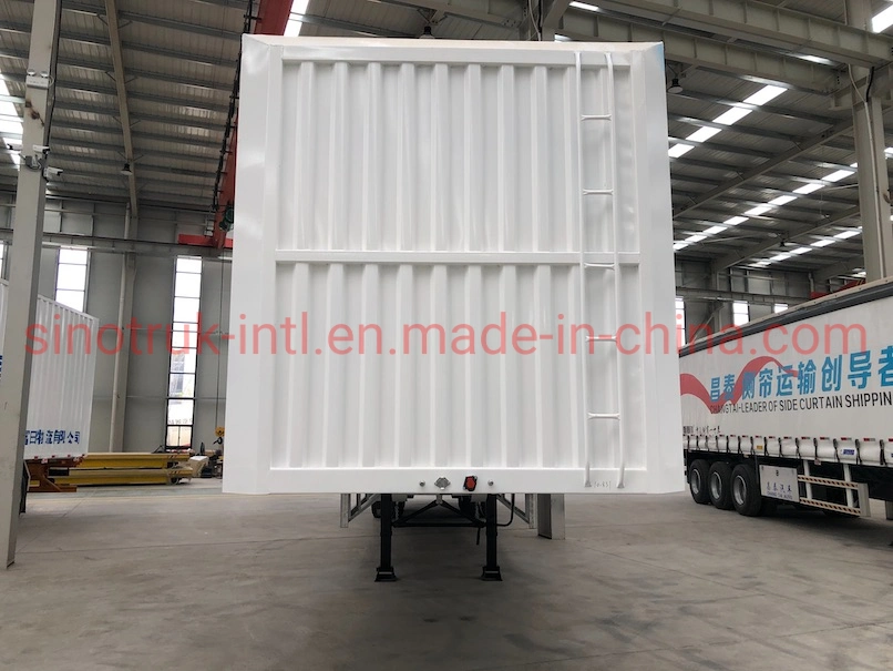 2023 New Mechanical/Air Suspension Heavy Duty Cargo Semi Box Van Trailer with Factory Price