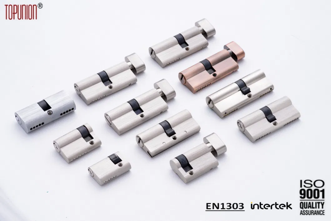 En1303 Master Key Lock Cylinder Door Lock Cylinder Lock with Knob