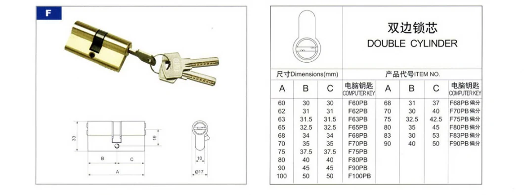 Cylinder Lock, Door Cylinder Lock, Button Cylinder Lock, Brass Cylinder Lock