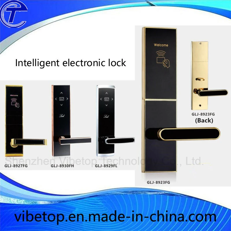 Zinc Alloy Electronic Door Handle Smart Lock Intelligent Door Lock