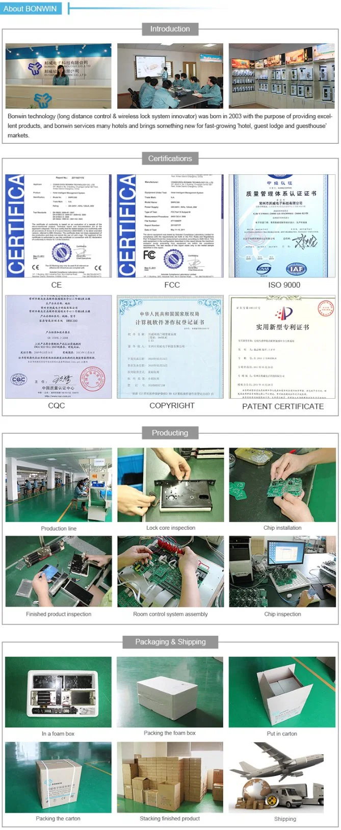 Changzhou Top Sale Computer Controlled Door Lock