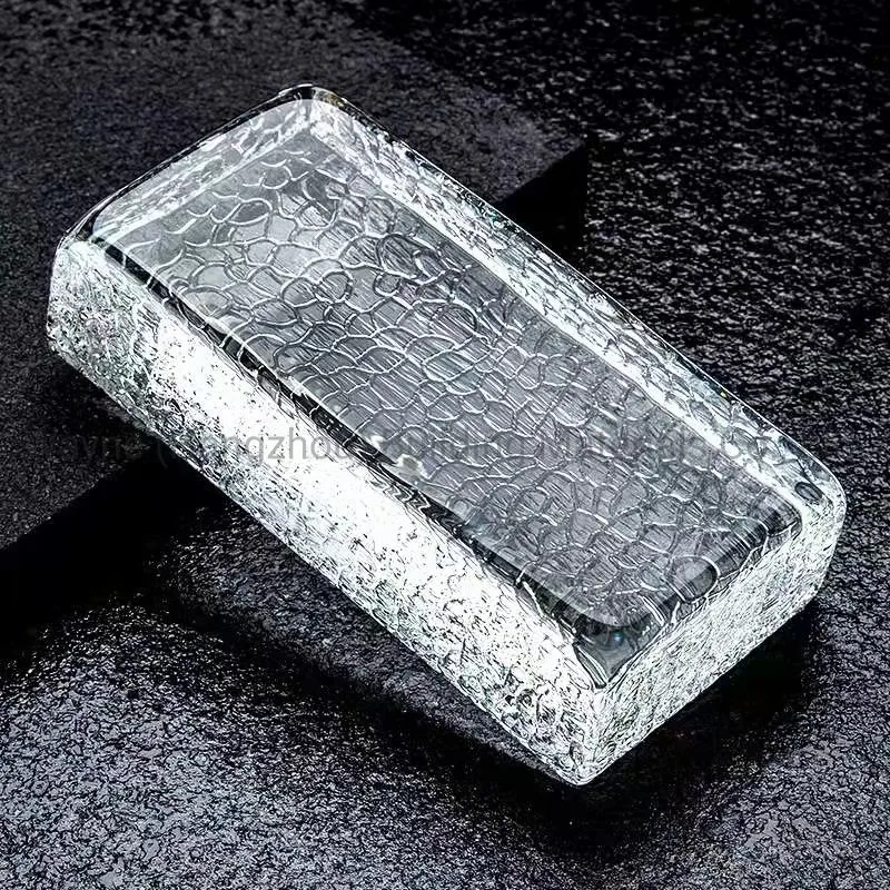 50*100*200mm Solid Glass Brick Hot Melt Glass Brick Crystal Glass Block for Hotel Decoration