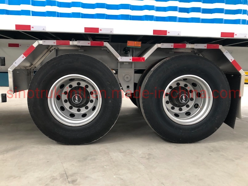 2023 New Mechanical/Air Suspension Heavy Duty Cargo Semi Box Van Trailer with Factory Price