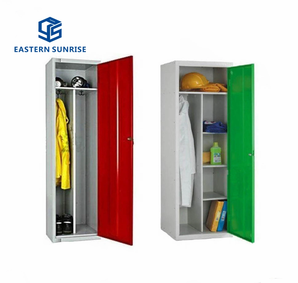 Multifunctional Design Swing Door Home Bedroom Storage Wardrobe Steel Locker