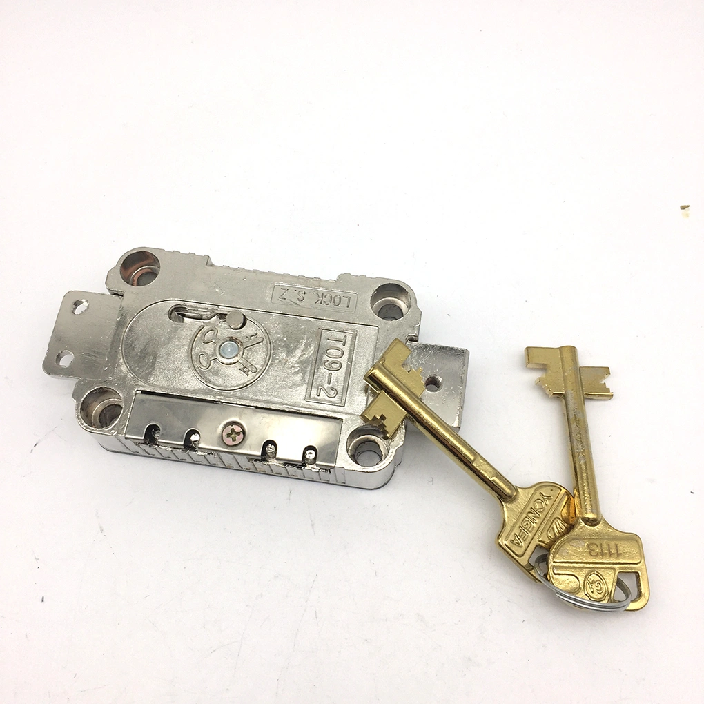 Mechanical Safe Lock with Double Bitted Key