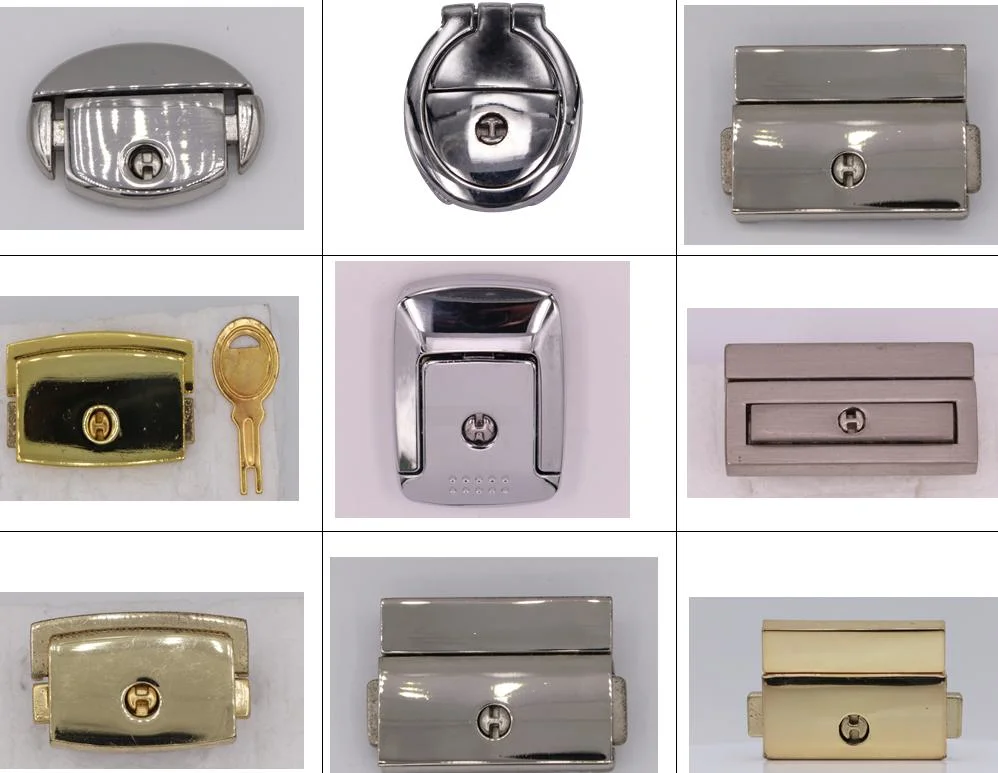 High Class Wooden Decorative Box Lock, Cosmetic Box Lock, Jewelry Box Lock, Cigar Box Lock, Wine Box Lock with Key