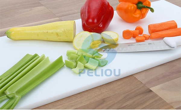 PE Food Grade Hotel Polyethylene Plastic Cutting Board Molded Blocks