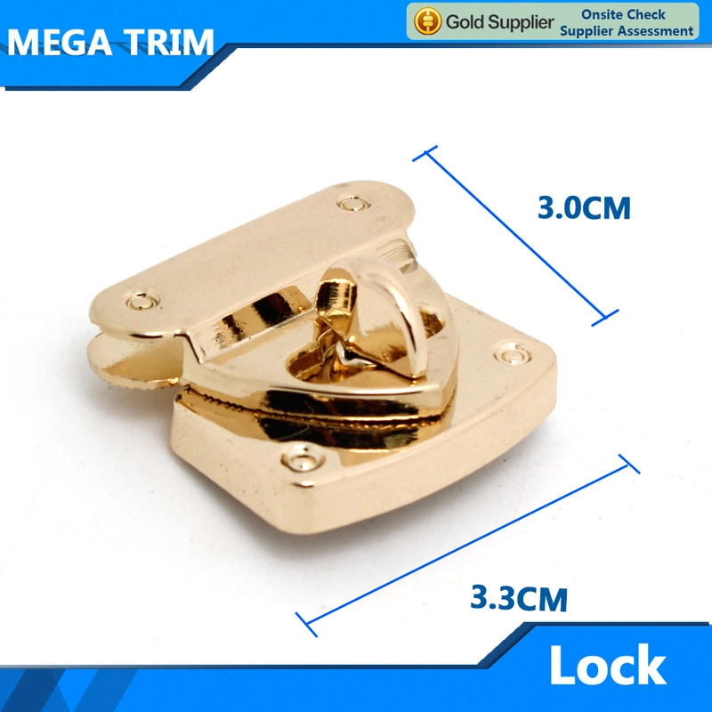 Free Sample Metal Turn Lock and Twist Lock for Bag Lock