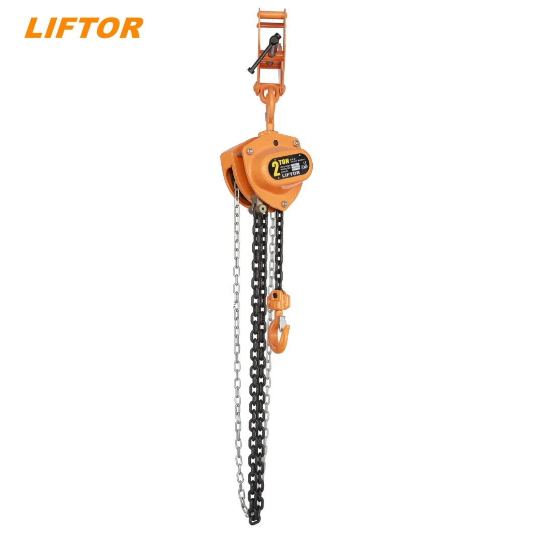 China ISO 9001 Certificated Factory Vc-B Triangle Chain Block Hand Hoist