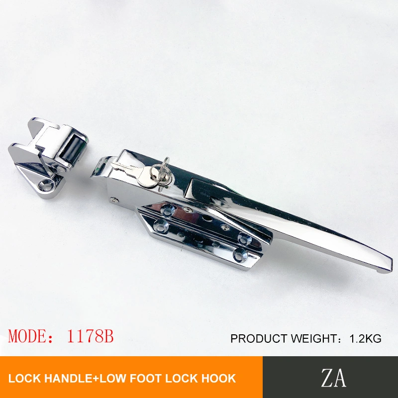 1178b Swing Handle Lock Safety Refrigerator Cold Room Door Latch Handle Lock