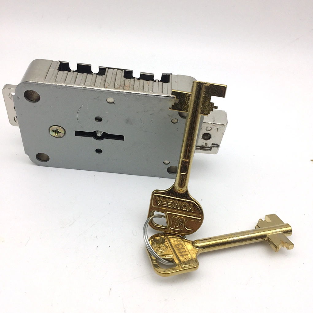 Mechanical Safe Lock with Double Bitted Key