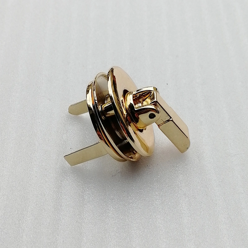 Metal Round Turn Lock Twist Lock Clasp for Bag Accessories