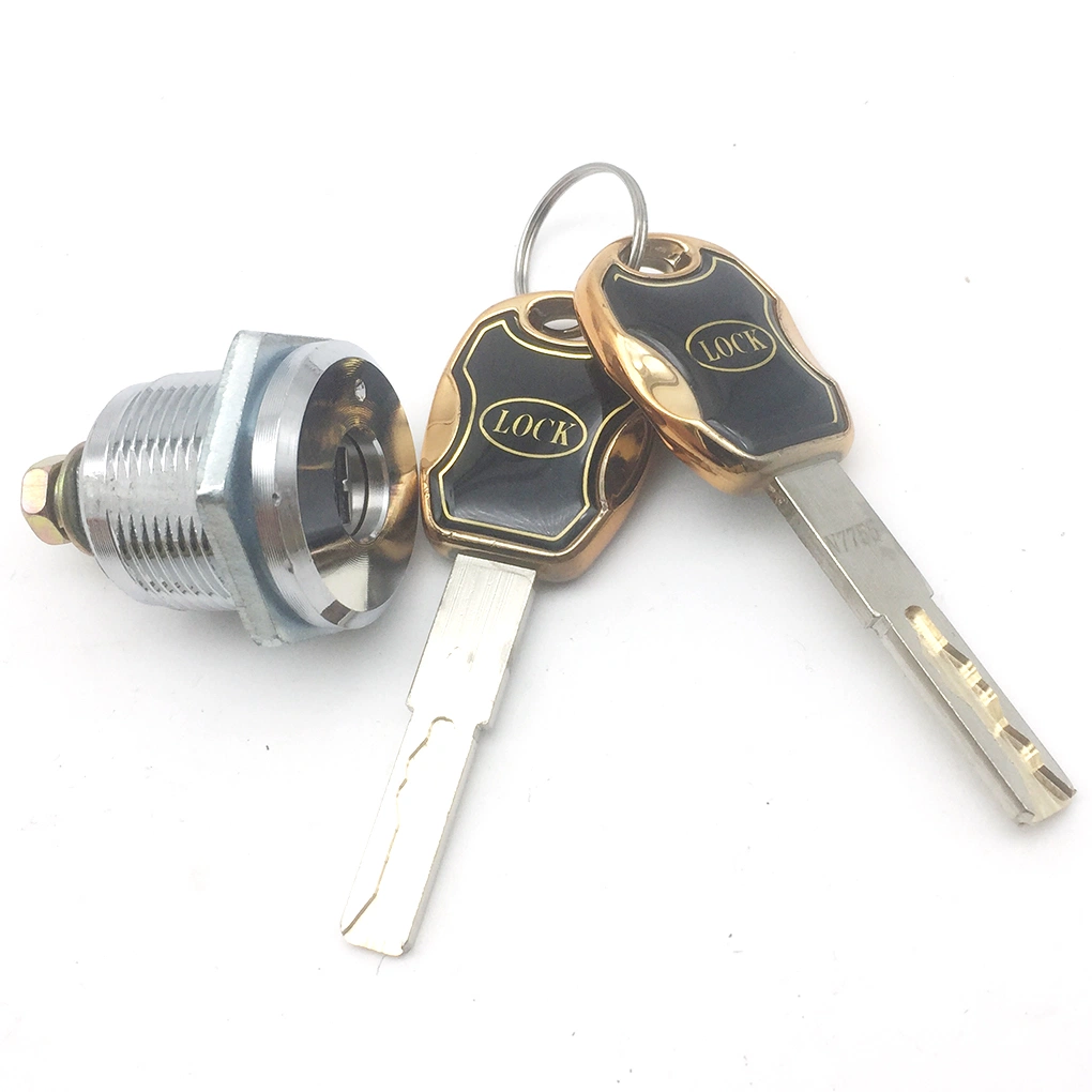 Key Cam Lock for Slot Machine-Tubular Cabinet Lock for Safe