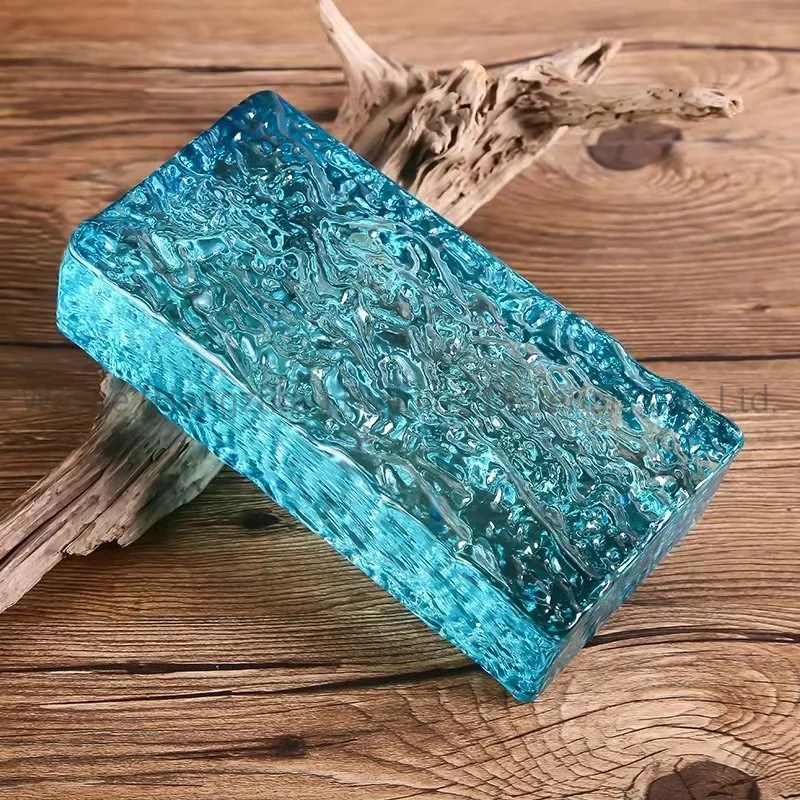 50*100*200mm Solid Glass Brick Hot Melt Glass Brick Crystal Glass Block for Hotel Decoration