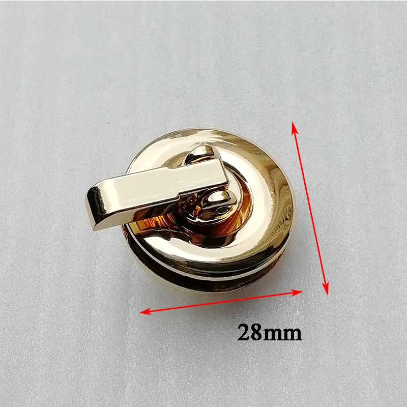 Metal Round Turn Lock Twist Lock Clasp for Bag Accessories