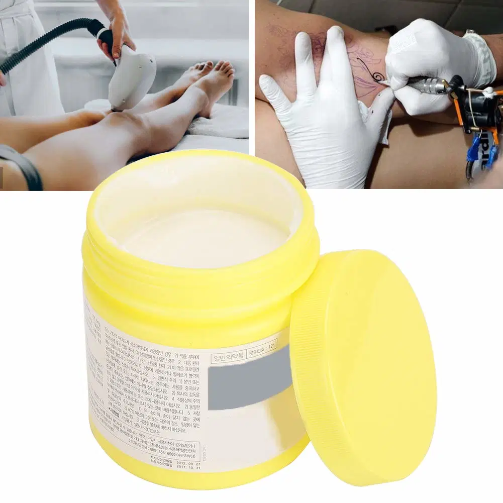 Professional Korea Cream Reduce Pain Tattoo Numbing Cream with High Quality