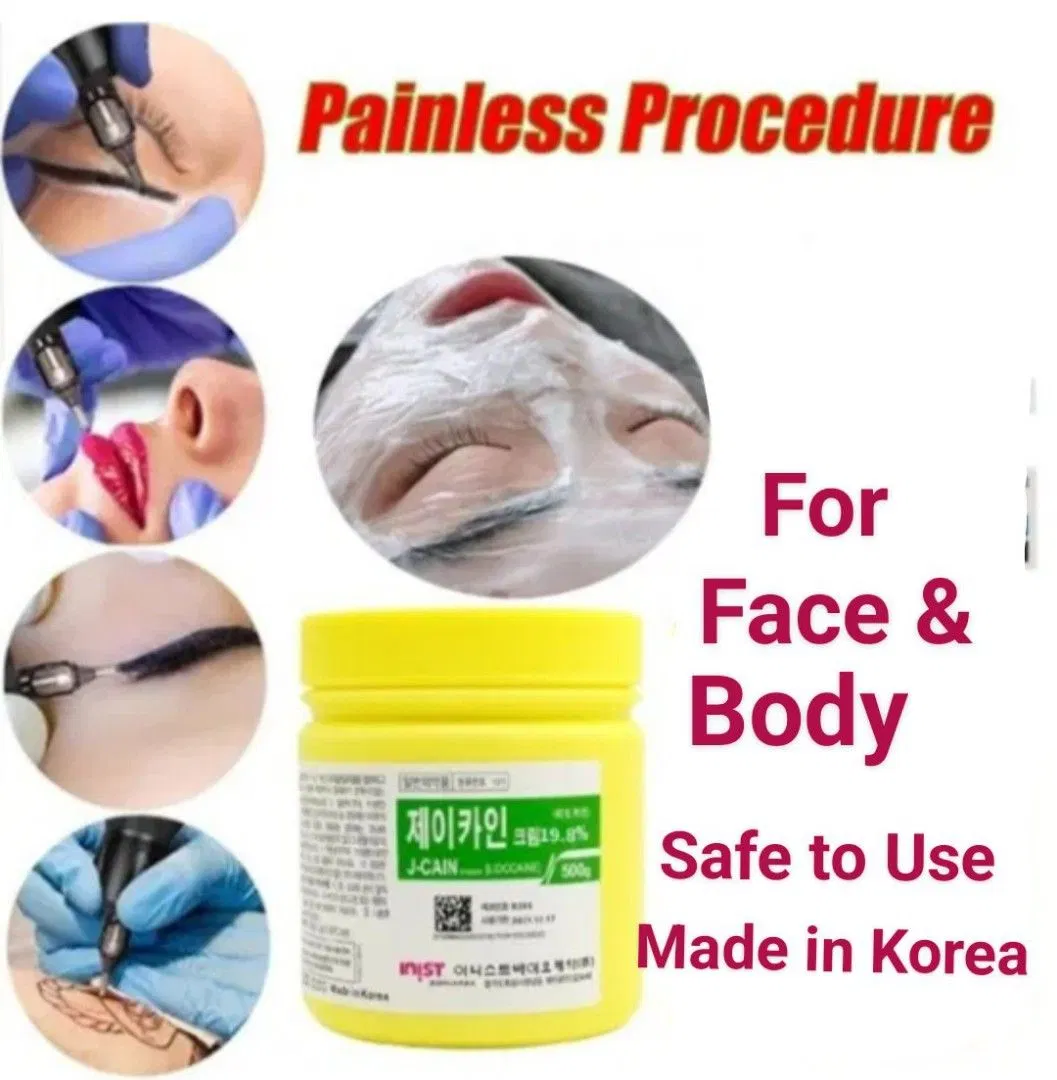 Professional Korea Cream Reduce Pain Tattoo Numbing Cream with High Quality