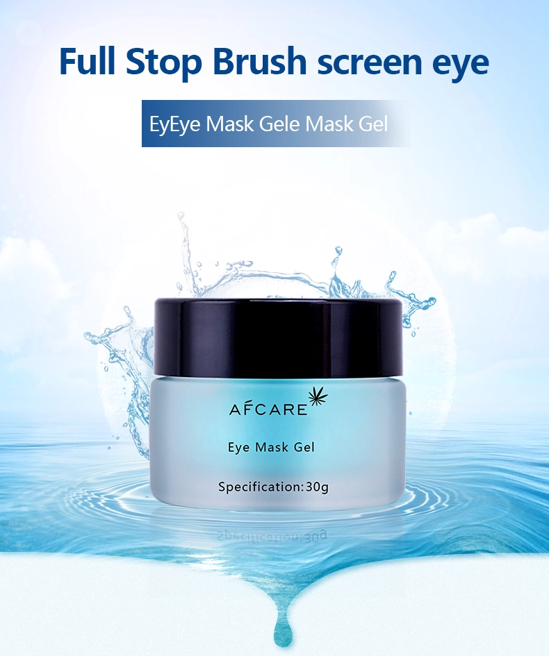 Hot Sale Anti Aging Anti Wrinkle Crystal Collagen 24K Gold Powder Night Repair Eye Cream Eye Mask