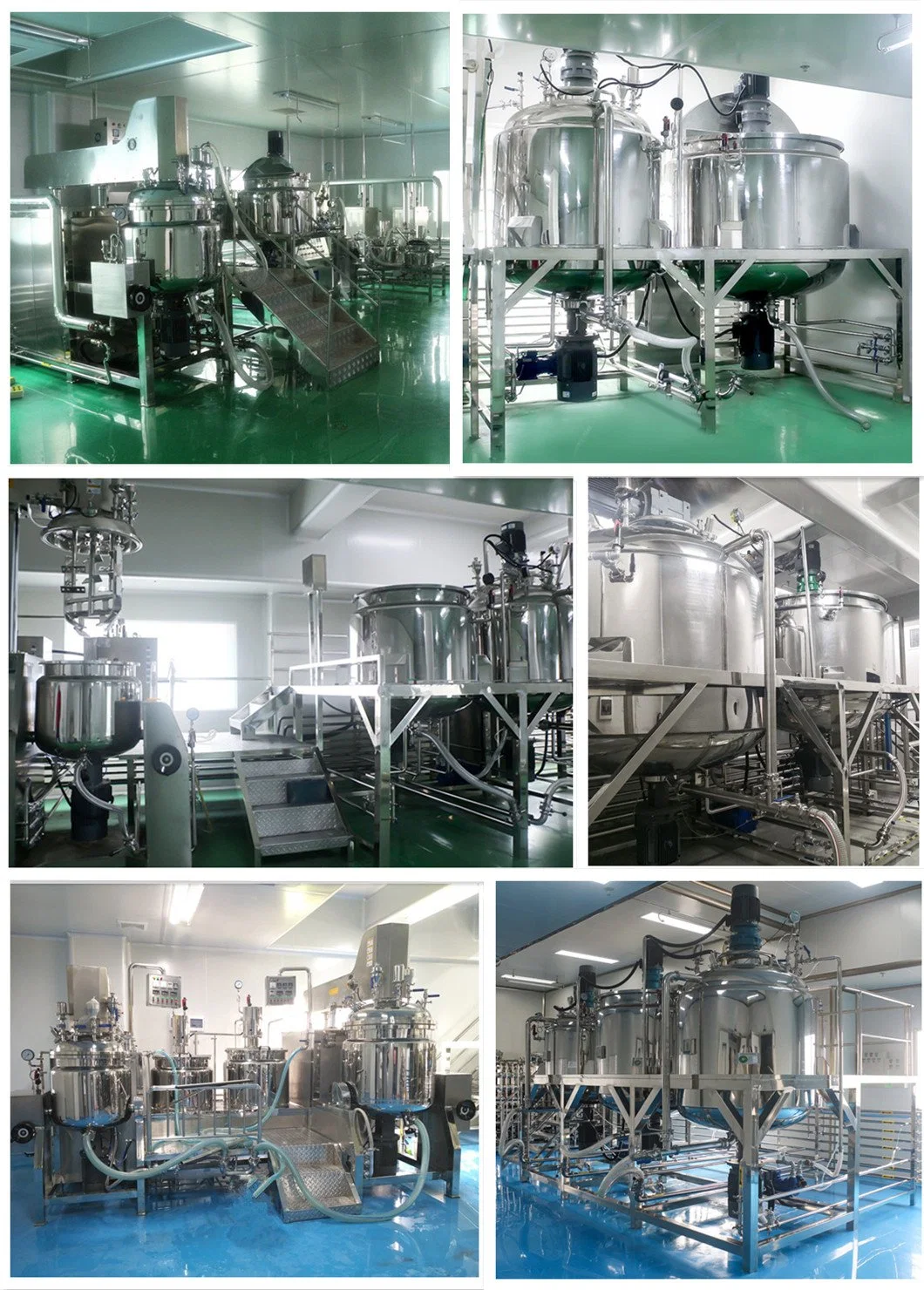 Pharmacy Industry Emulsifier Homogenizer Mixer Cosmetic Mixing Machine Detergent Machine