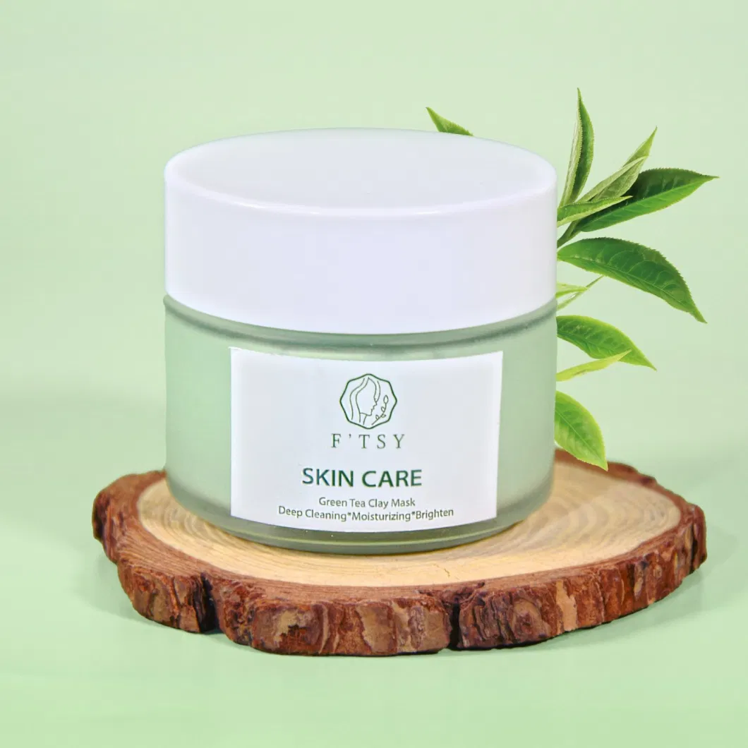 Organic Clay Mud Mask Pore Minimizer Detoxifying Brightening Tightening