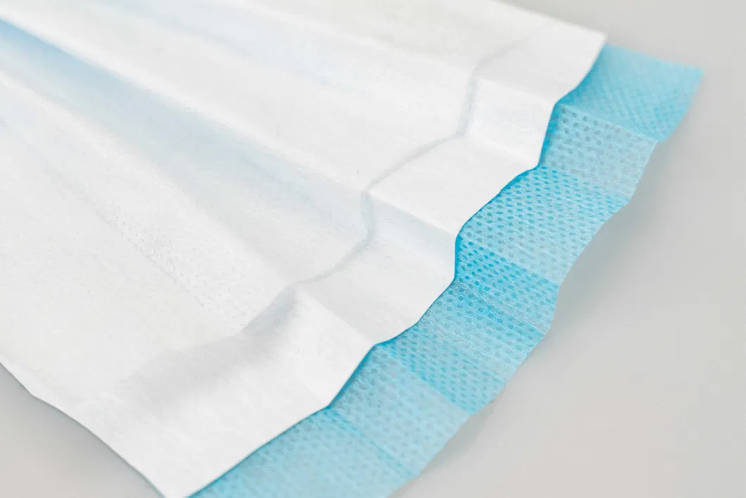 Wholesale 3ply Flat Shape Disposable Medical Face Mask with Earloop for Hospital/Daily Use