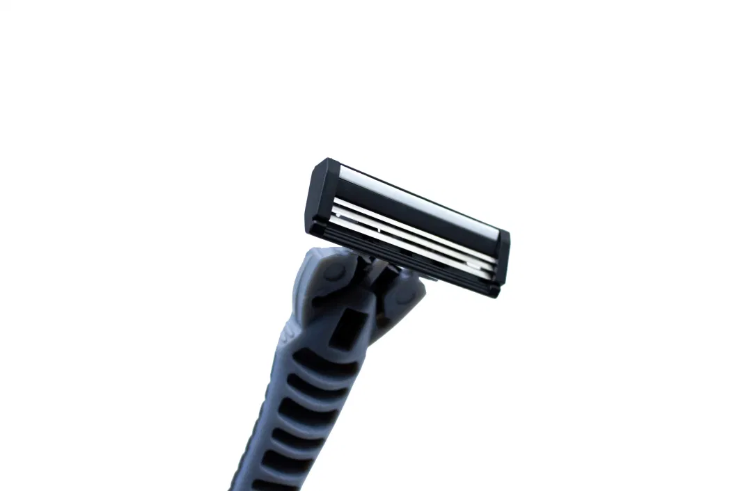 Shaving Multi-Layer Blade Stainless Steel Triple Blade Disposable Men′ S Razor