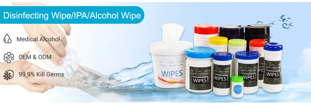 Special Nonwovens /with Aloe Vera/Cleaning Wipe/ Antibacterial Disinfection Wipe/Bamboo Biodegradable Soft Wet Wipes/Cotton Wet Wipe/OEM Eco Baby Care Wet Wipe