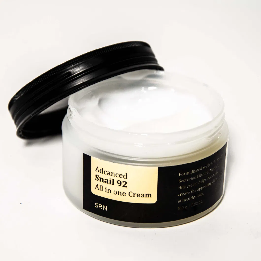 OEM Snail Secretion Filtrate Face Cream Repairing Anti Aging Skin Revitalizer Moisturizer