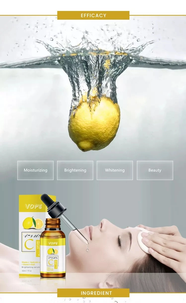 Natural Turmeric Brightening Skin Care Serum Whitening Vitamin C Serum