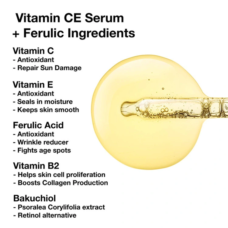 Skincare Firming & Brightening Vitamin CE Serum Anti Aging Face Serum