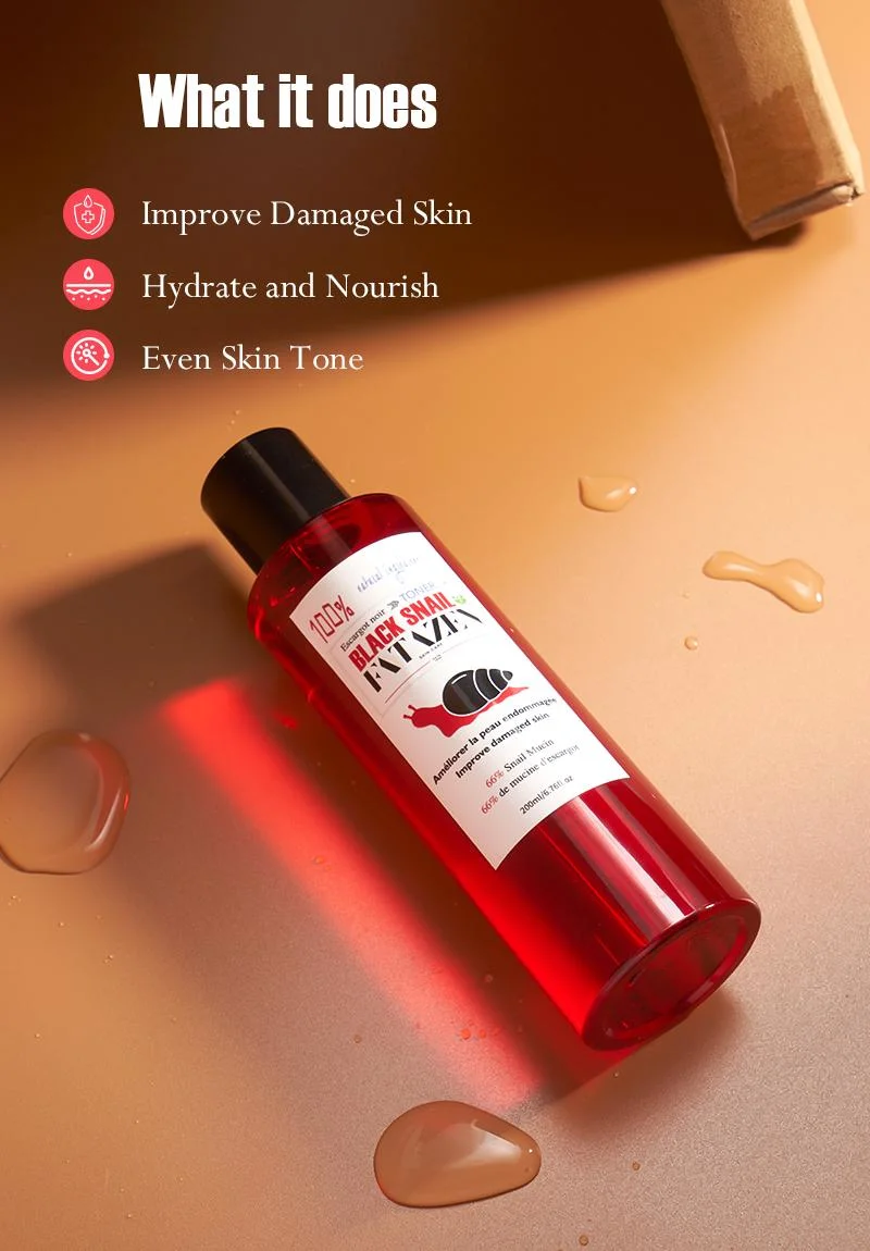 Anti-Aging Snail Toner Water Spray Skin Care Products Long Lasting Moisturizing Ton