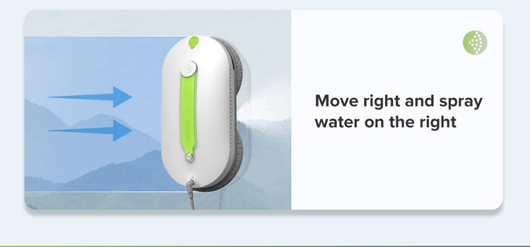 Robot Vacuum Cleaner Wet and Dry Window Cleaning Robot with APP Control Automatic Window Robot Cleaner Glass Clean