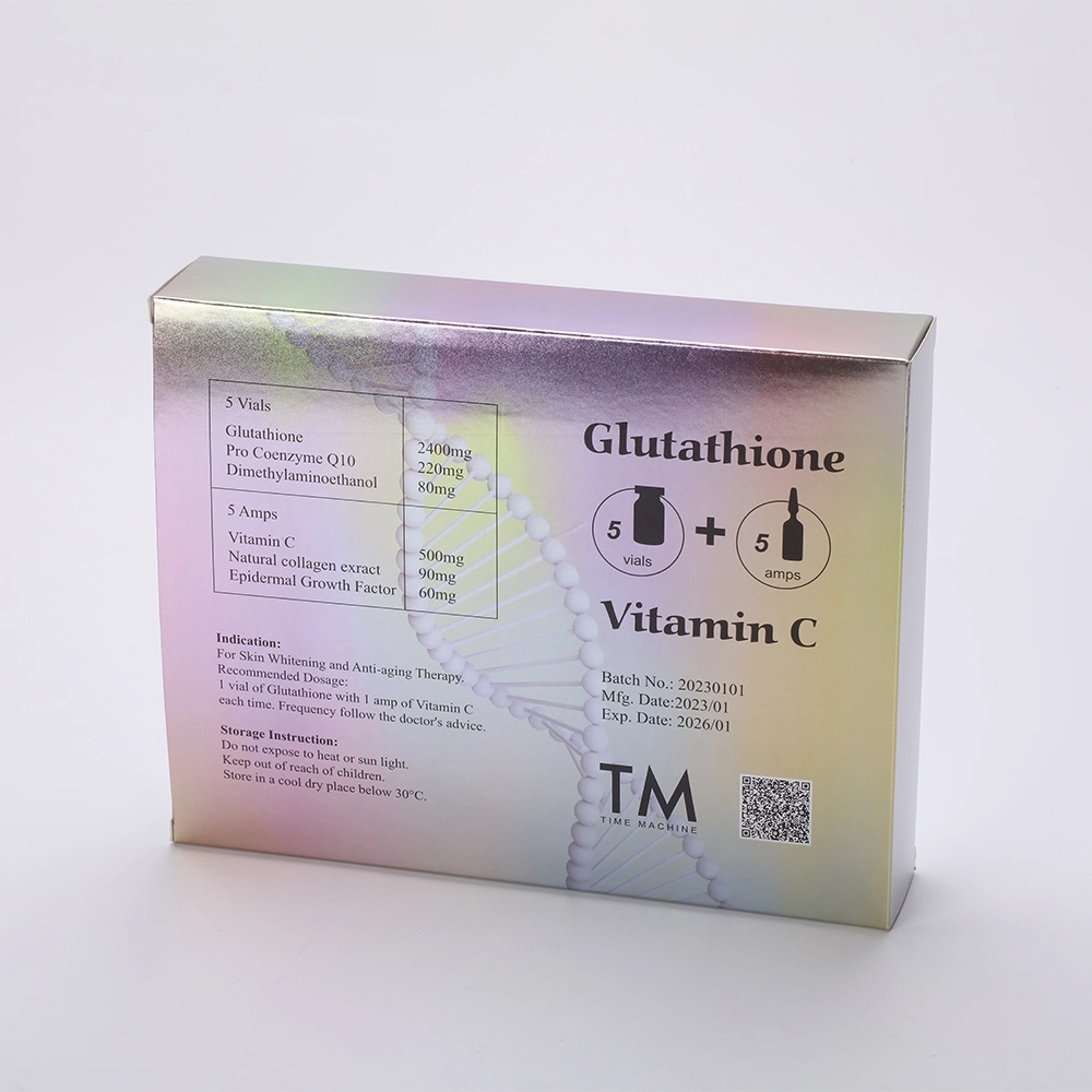 Vitamin C Injection Ampoule Thioctic Acid Glutathione Skin Whitening Injection Vc