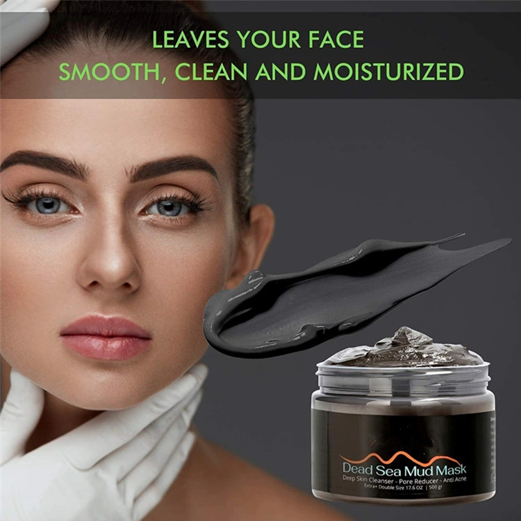 Custom Pure Natural Anti Acne Dead Sea Mud Mask for Face & Body