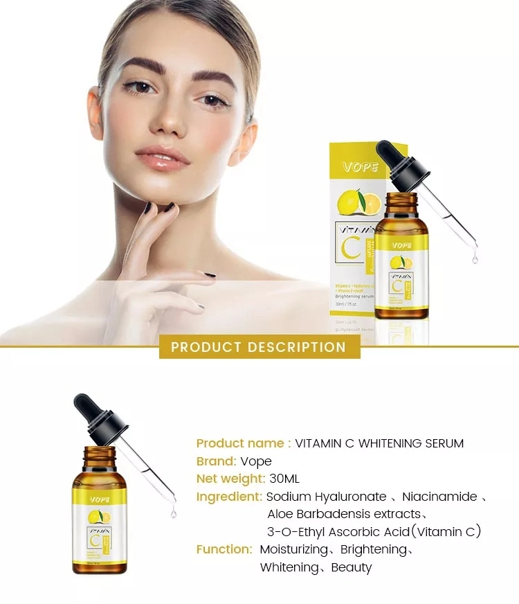 Natural Turmeric Brightening Skin Care Serum Whitening Vitamin C Serum