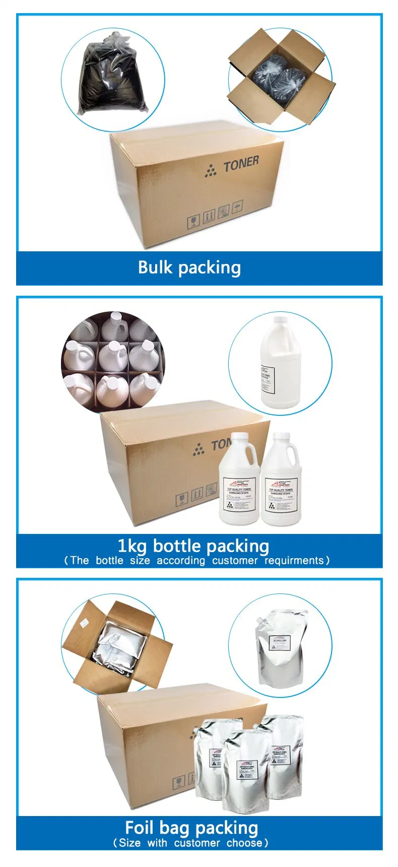 High Speed Toner Powder Sharp Universal Ar350 450 550 620