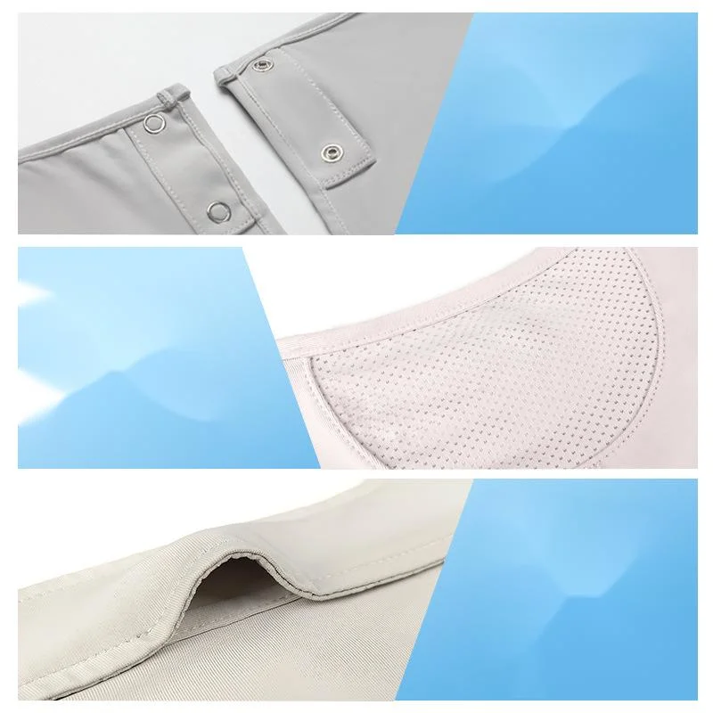Neck and Head Cover Ice Silk Sunscreen Face Mask for Driving