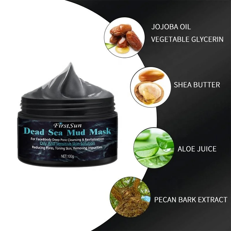 Minerals Mask Oil Sensitive Skin Peeling Dead Sea Mud Mask