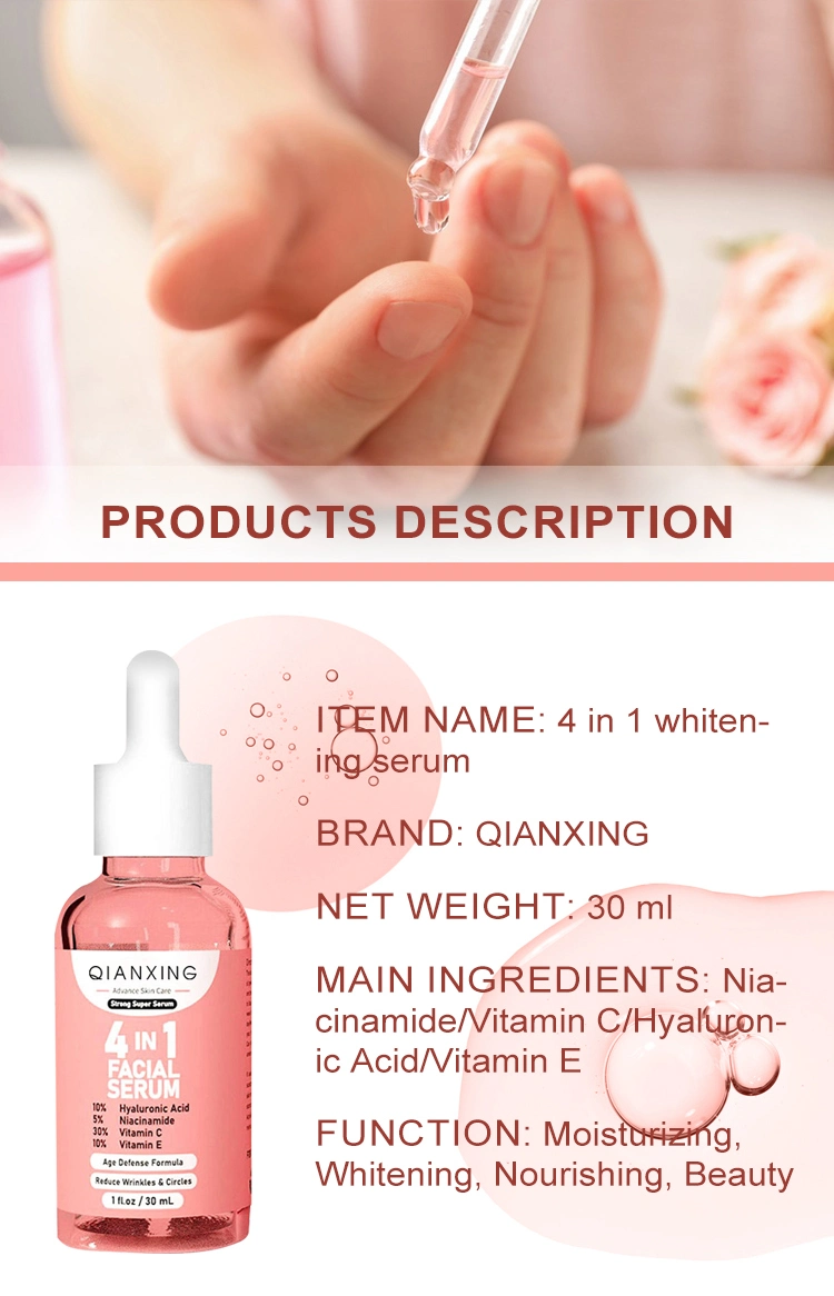 Niacinamide Whitening Vitamin C Anti-Aging Vitamin-E 4 in 1 Serum