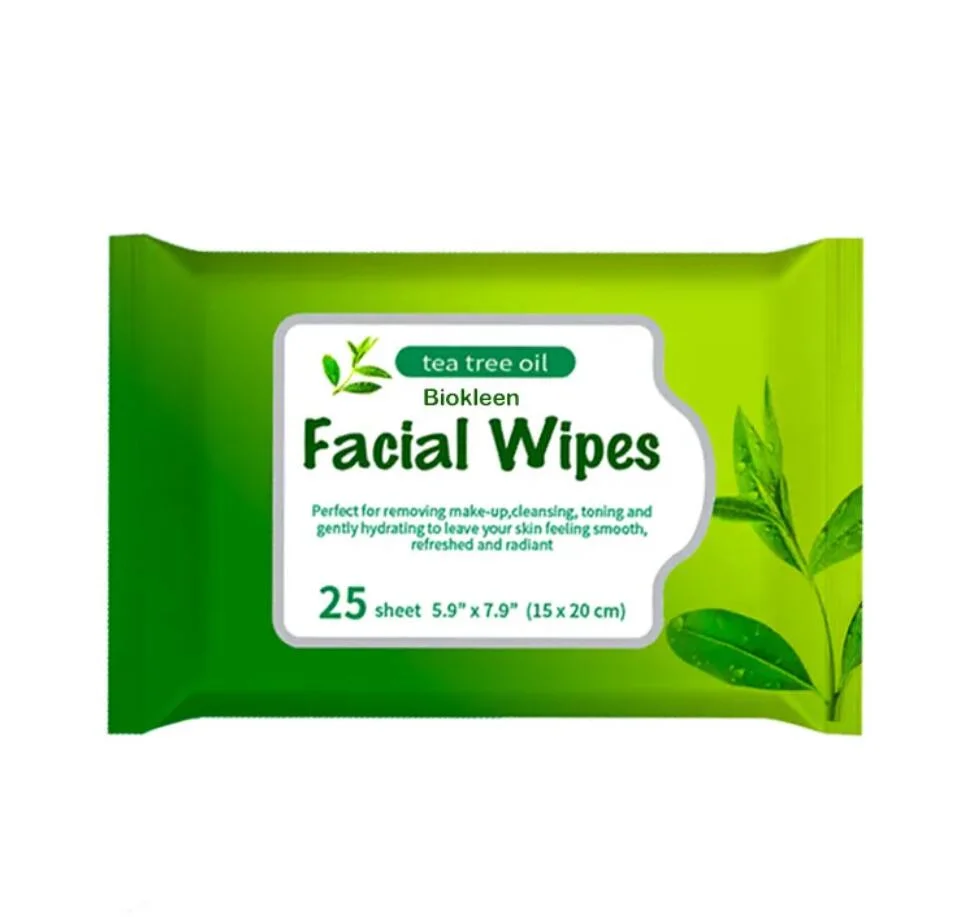 Skin Wet Facial Cleansing Wipes